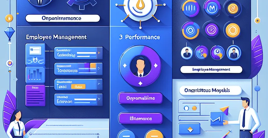  员工管理系统如何优化考勤与绩效？3大模块详解！  